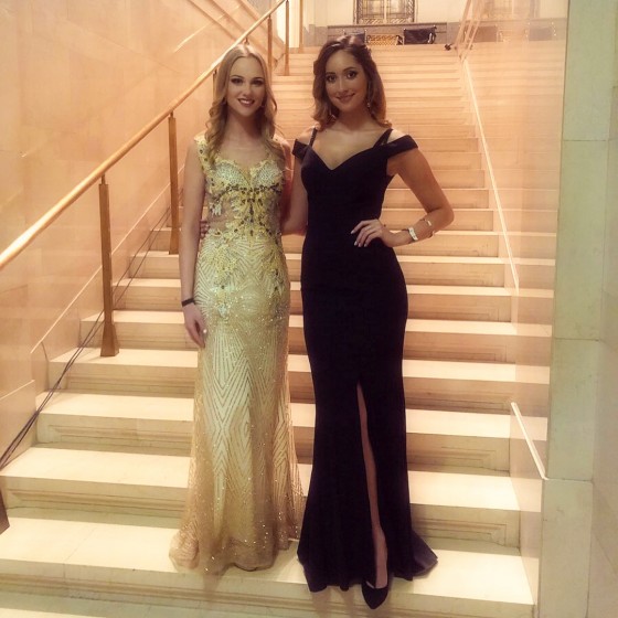 a Magyarok Világszépe 2017 győztese Senánszky Flóra, valamint a jelenlegi királynő Muszka Gréta